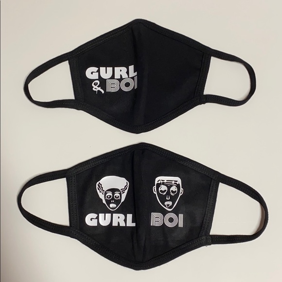 Gurl & Boi Accessories - Cotton Face Mask Barriers! From Gurl&Boi 😻